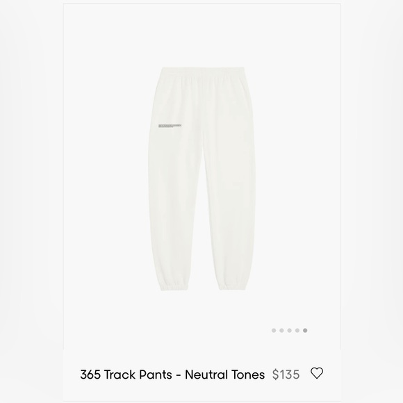Pangaia Pants & Jumpsuits Pangaia 365 Track Pants Off White Poshmark